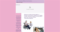 Desktop Screenshot of bestamericanhomecare.com